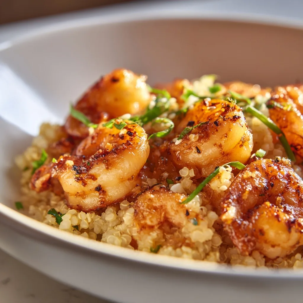 Flavorful Shrimp and Cauliflower Rice Bowl for Breakfast